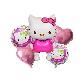 Hello Kitty Foil Balloon Set – 5 Pcs
