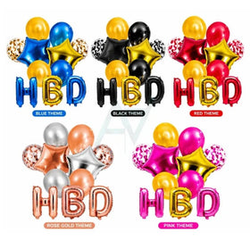 HBD Foil Balloon Set – Happy Birthday | Belinda Store - view 1