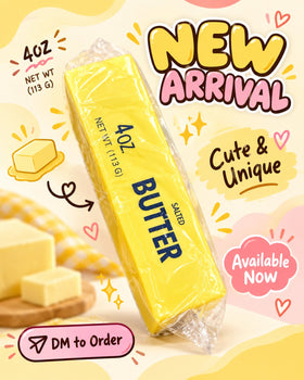 Butter Squishy Toy - Cute Slow Rising Squishy for Kids