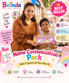 Name Customization Pack - Personalized Ceramic Name Painting Kit