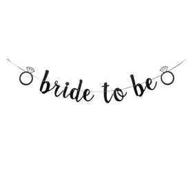 Bride To Be Letter Chain Banner
