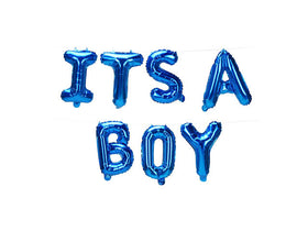 It's A Boy / It's A Girl Foil Letter Balloons