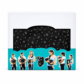 Baby carrier wrap starry night multi position sling