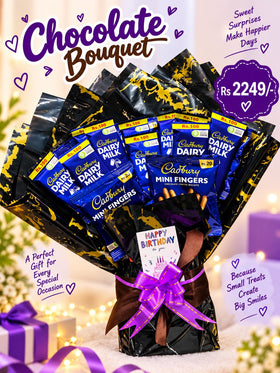 Cadbury Dairy Milk chocolate bouquet birthday gift Belinda Store