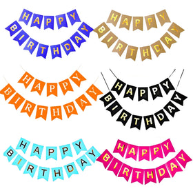 Happy Birthday Card Banner – All Colours