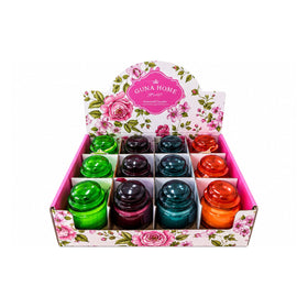 Jar Candles Floral Box – 12 Pcs