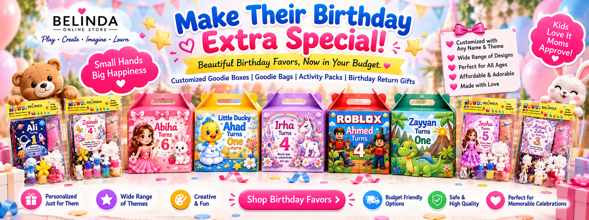 Customized Birthday Favors