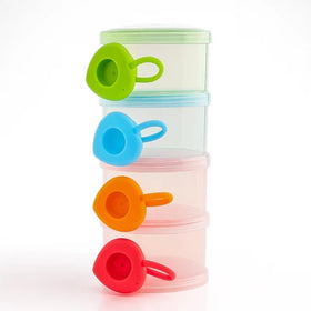 3-Layer Stackable Milk Powder Container | Portable Formula D