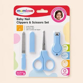 Mumlove Baby Nail Clipper & Scissors Set