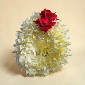 Bridal Gajra Wrist Corsage – Flower Bracelet | Belinda Store - view 1