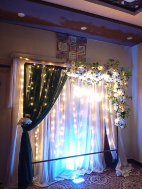 Qabool Hai neon sign nikkah decor Karachi – photo 1