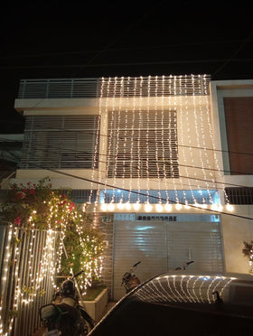 Wedding house lighting front elevation fairy lights Karachi – photo 1