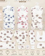 12-Piece Winter Newborn Clothing Set | Complete Ba - alternate view 2