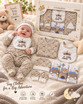 13 Pcs Newborn Baby Gift Box Little Champ Beige Baby – Belinda Store Pakistan