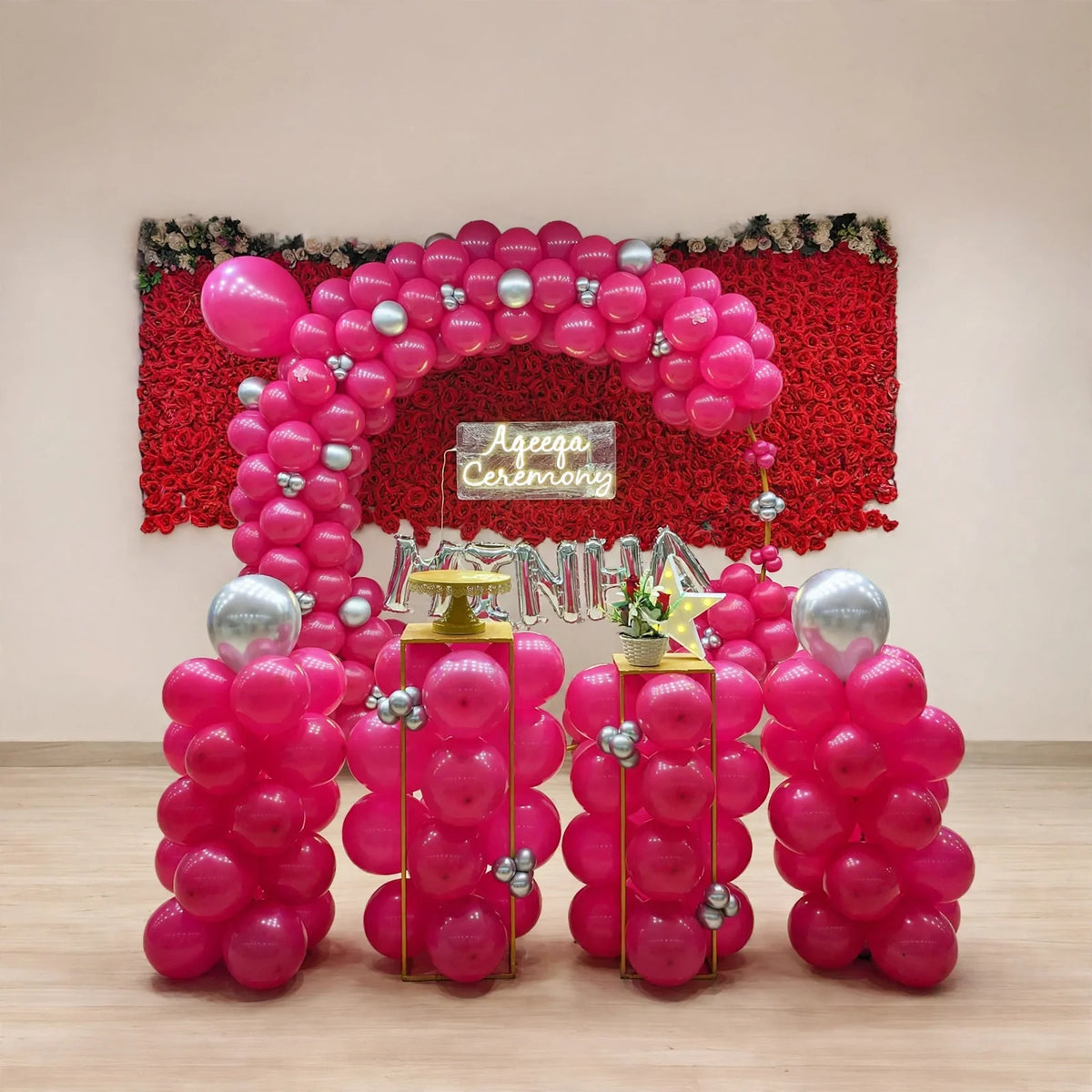 Simple Boy Birthday Decor - decoration setup by Belinda Store