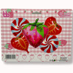 Strawberry Foil Balloon Set – 5 Pcs