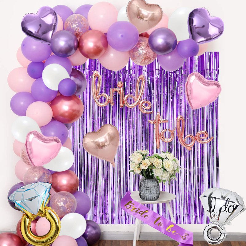 Purple Balloon Garland Kit | Belinda Store - view 1