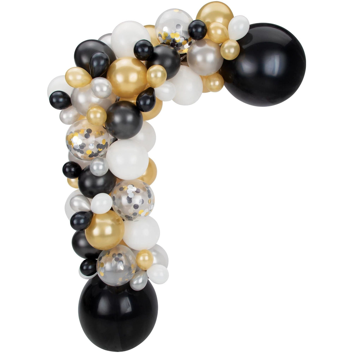 Black & Gold Balloon Kit – Elegant | Belinda Store - view 1