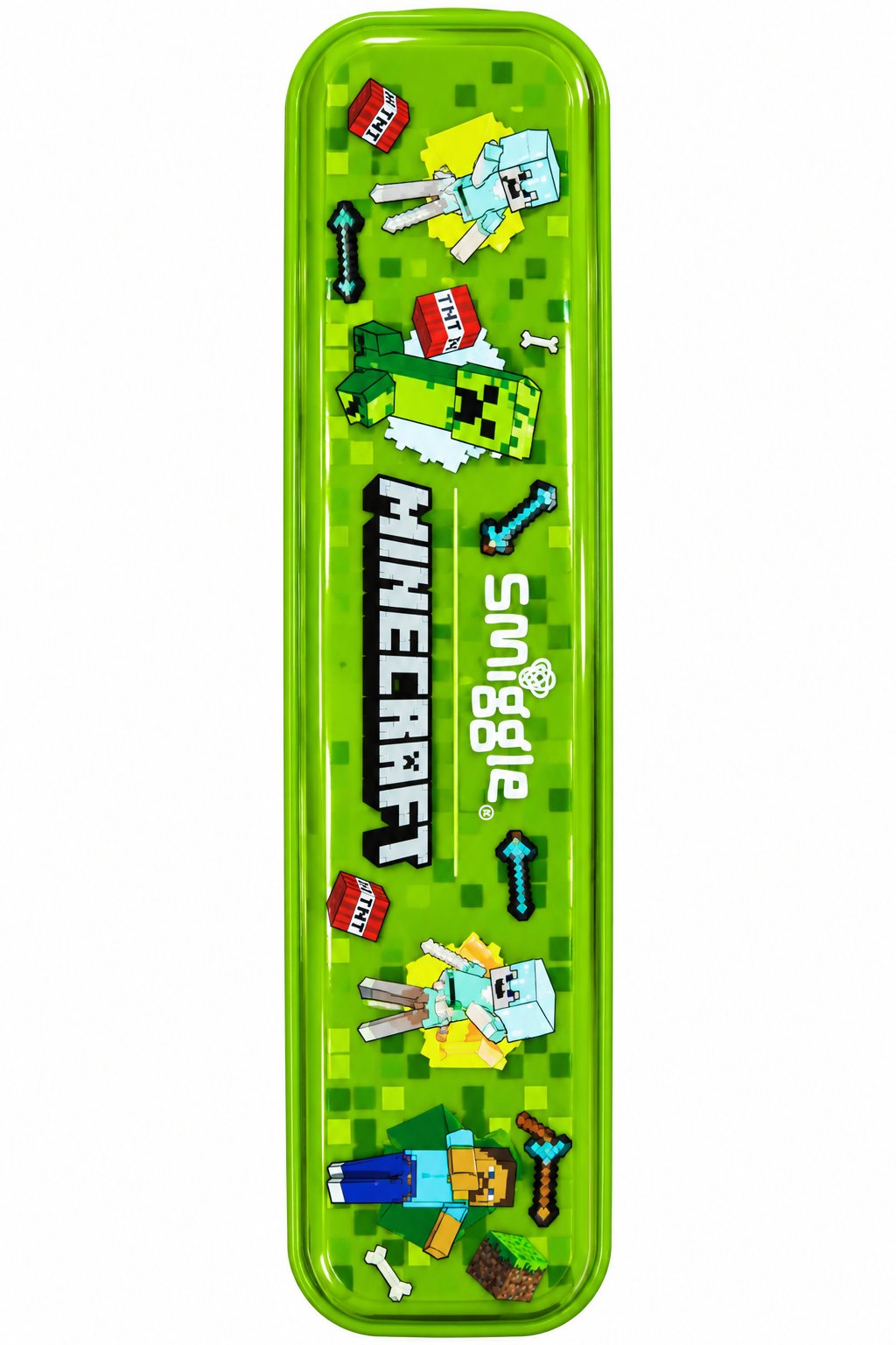 Minecraft Cutlery Set for Kids - Pixel Art Utensil Case | Belinda Store - view 1