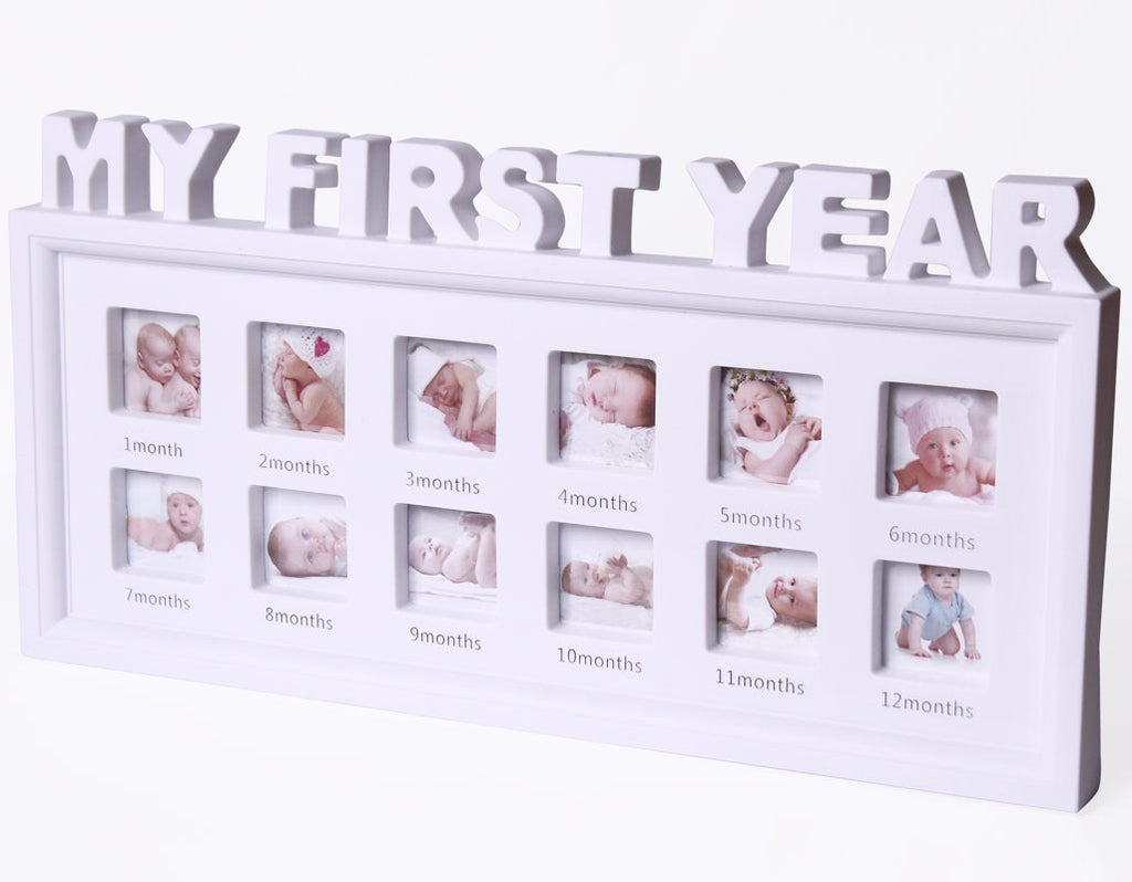 Baby Photo Frame – My First Year Milestone | Belinda Store - view 1