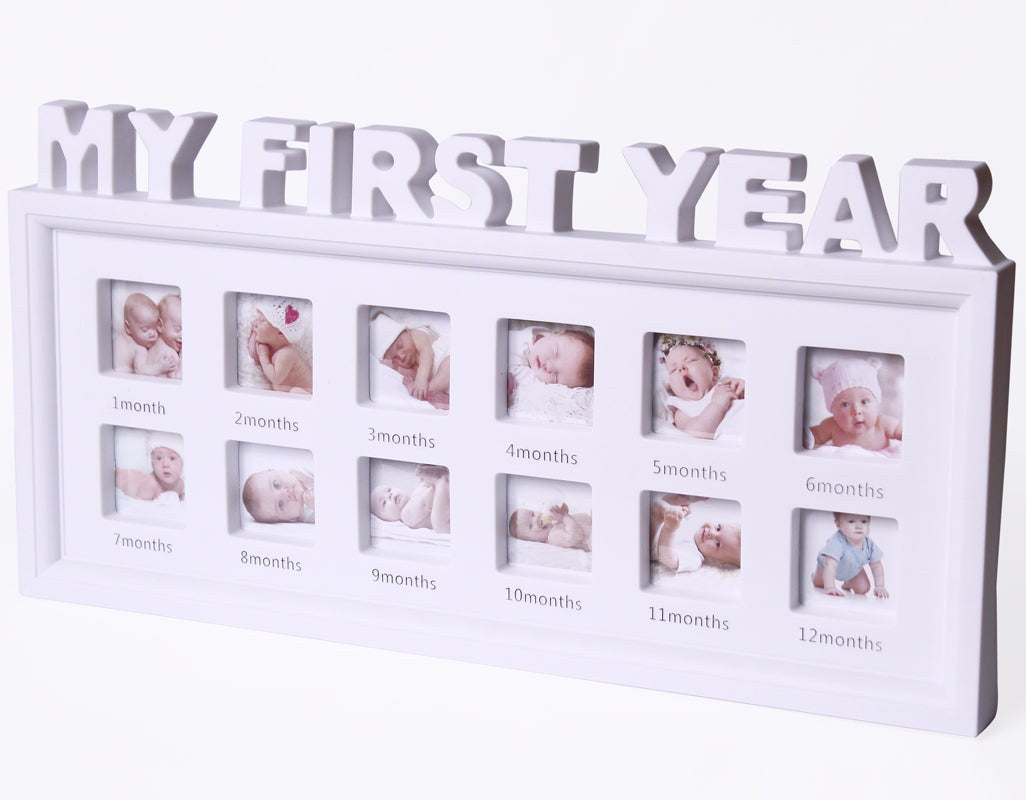 Baby Photo Frame – My First Year Milestone | Belinda Store - view 1