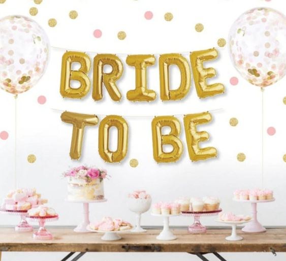 Foil Banner Sets – Dholki, Bride To Be & Anniversary | Belinda Store - view 1