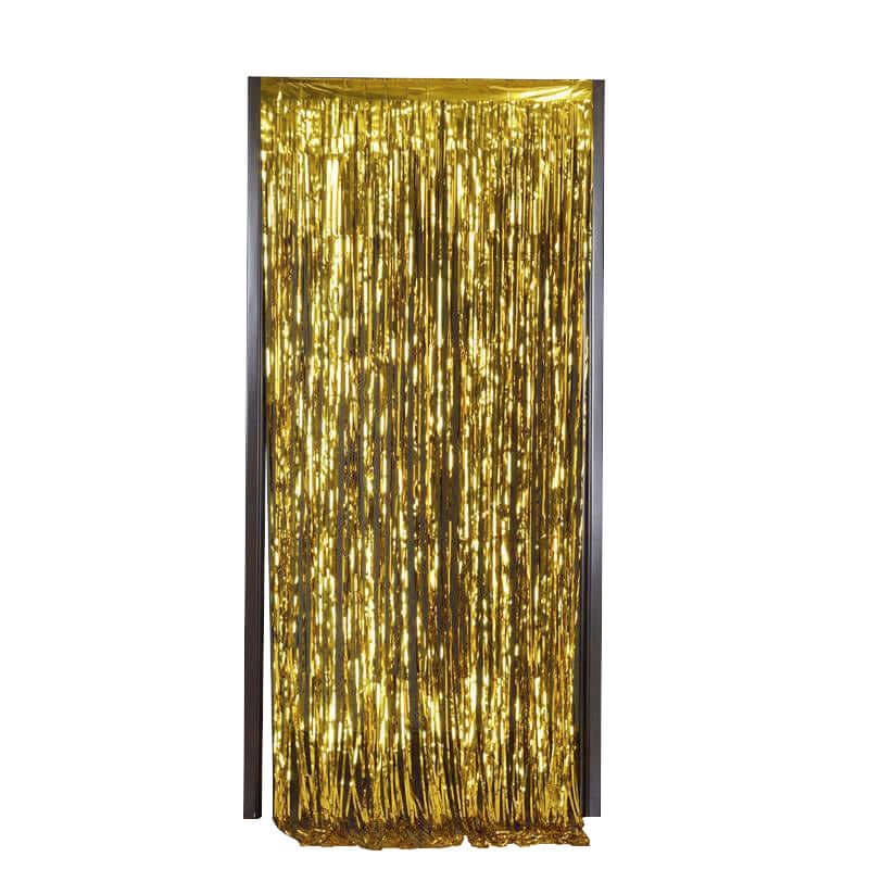 Foil Fringe Curtain – Party Backdrop | Belinda Store - view 1