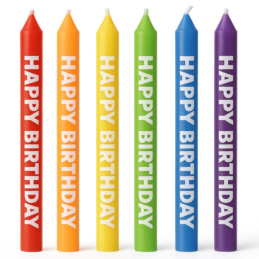 Long Spiral Birthday Candles | Belinda Store - view 1