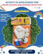 Ceramic Painting Practice Kit - Customized Large Pouch Paint Set - Belinda Store - view 1