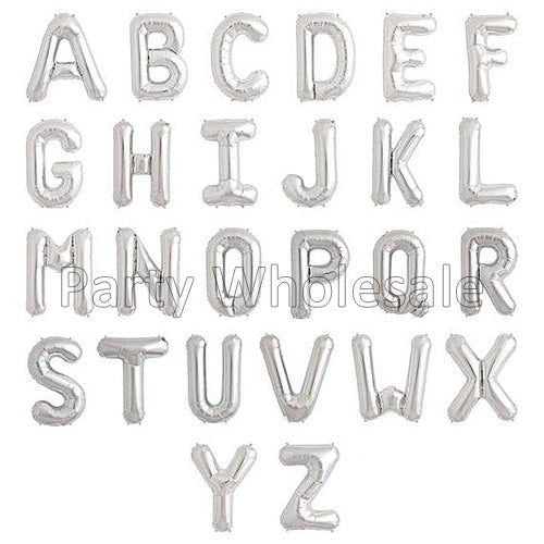 Letter Foil Balloons A-Z – Alphabet | Belinda Store - view 1