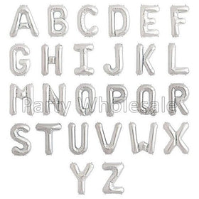 Letter Foil Balloons A-Z – Alphabet | Belinda Store - view 1