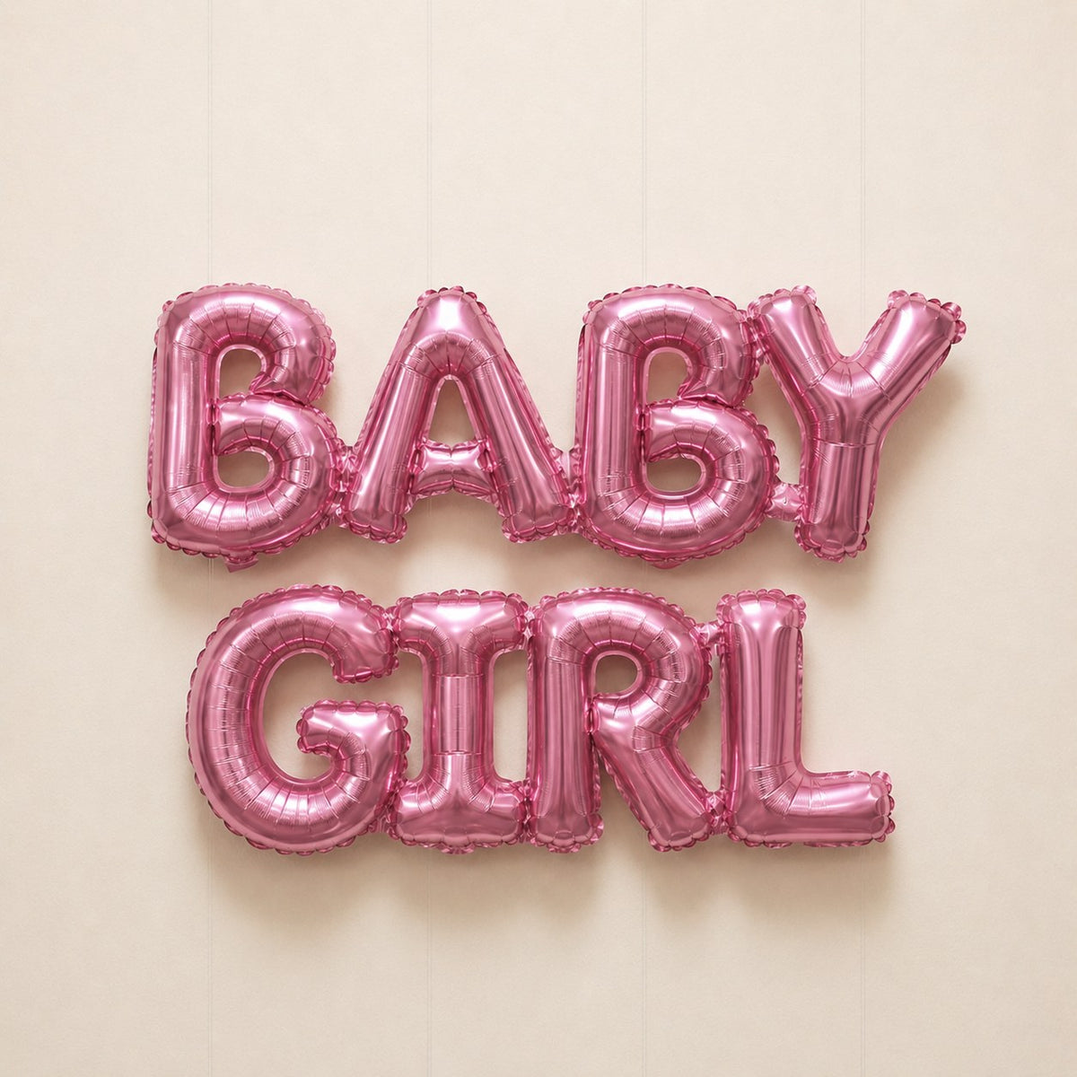 Baby Girl Teddy Balloon Kit | Belinda Store - view 1