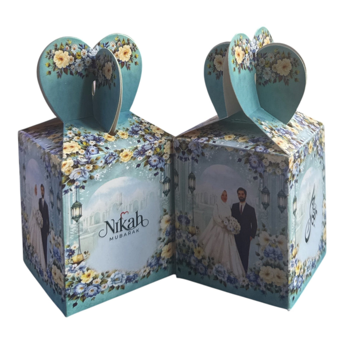 Nikah Favour Box – Pyramid Bid Boxes | Belinda Store - view 1