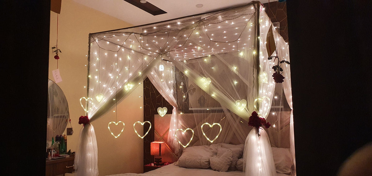Heart Foil Balloons Wedding Room Decor – Love Notes & Rose P - view 5