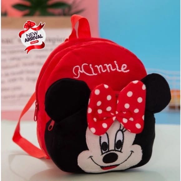Minnie Mouse kids backpack red color - Belinda Store