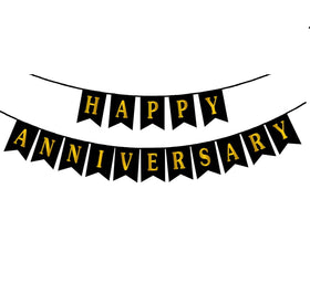 Happy Anniversary Card Banner