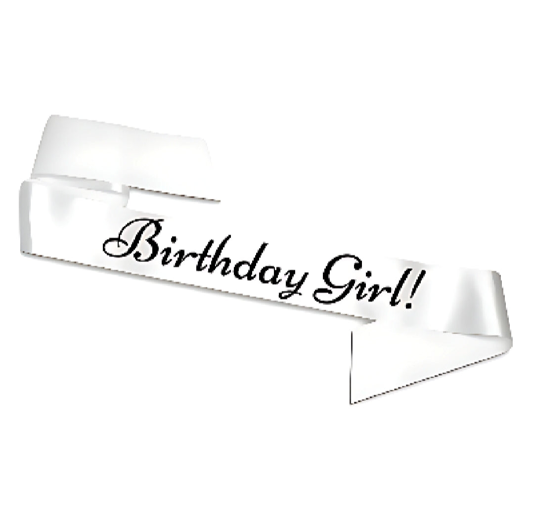 Happy Birthday Sash