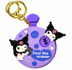 Find the Answer Spinner Keychain - Kuromi Stitch Magic Keychain | Belinda Store - view 2