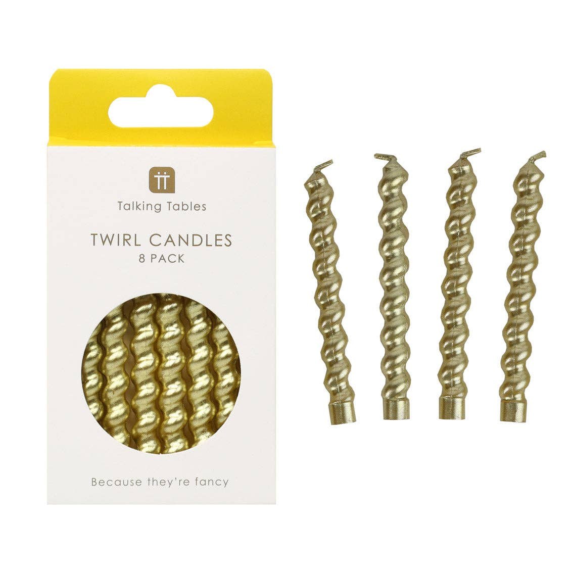 Black & Gold Birthday Candles | Belinda Store - view 2
