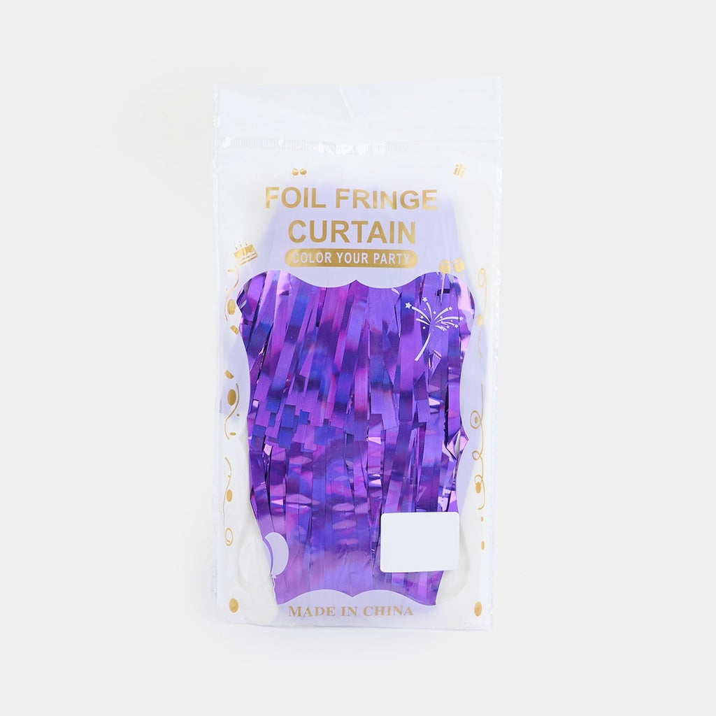 Foil Fringe Curtain – Party Backdrop | Belinda Store - view 2