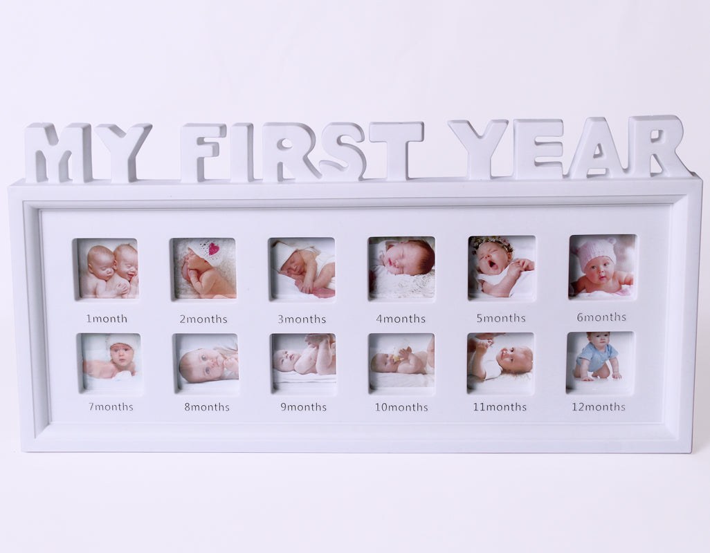 Baby Photo Frame – My First Year Milestone | Belinda Store - view 2