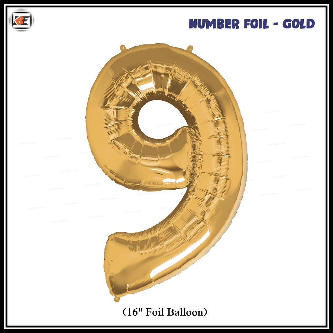 Alphabet Foil Balloon A–Z 16 Inch – Gold
