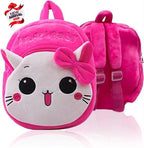 Angel Baby cat plush backpack front view