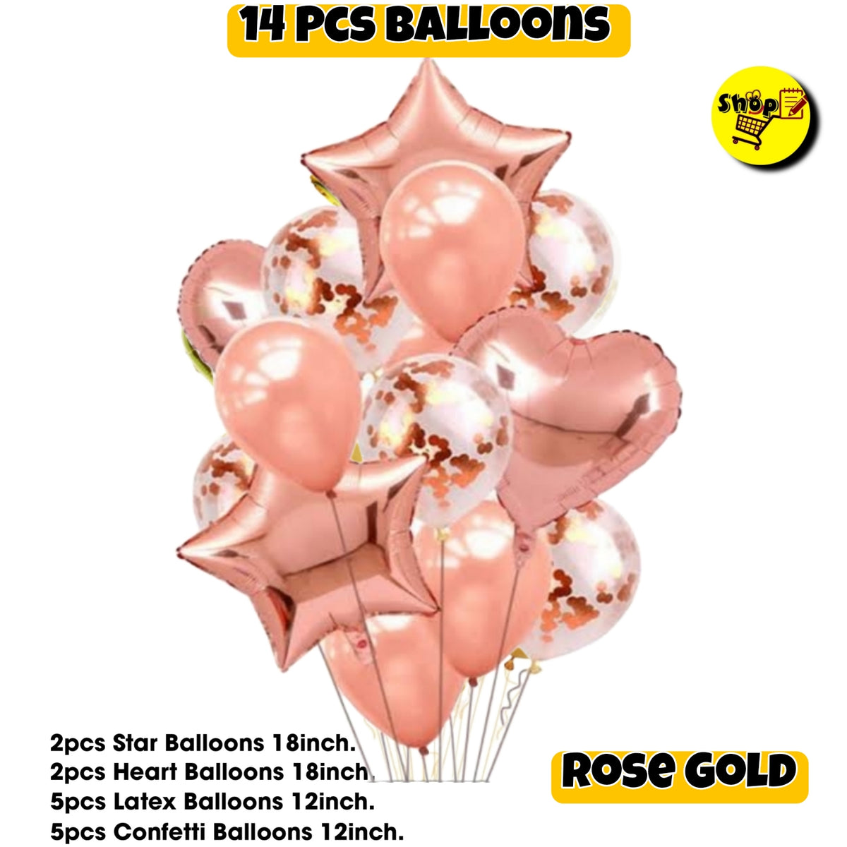 Bride To Be Decoration Set – Rose Gold