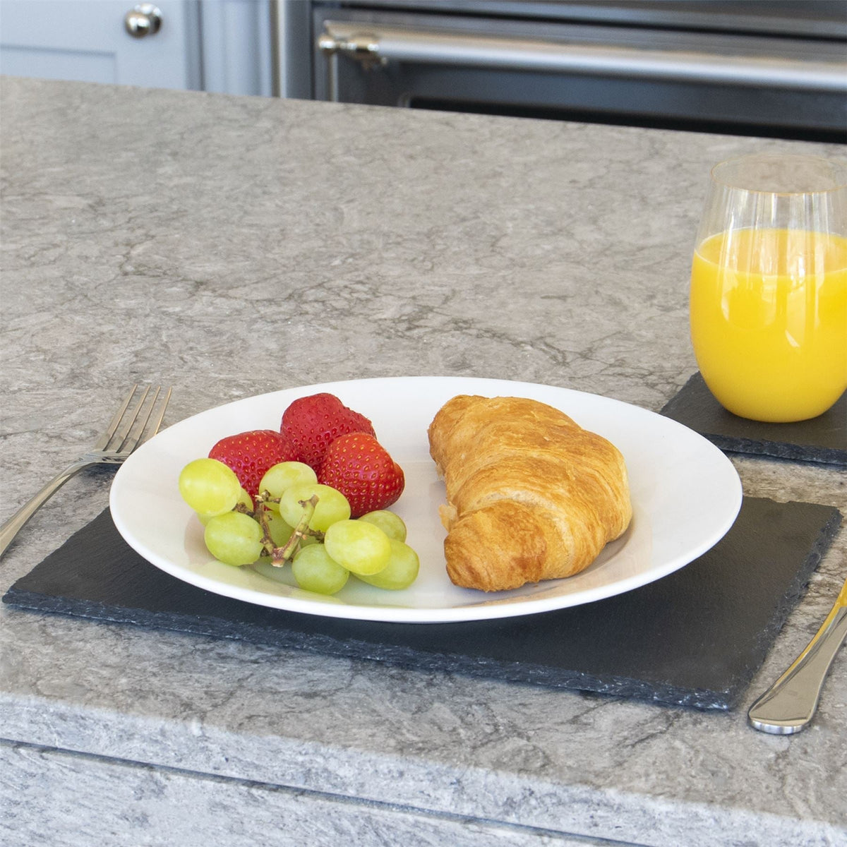 Natural Slate Placemats & Coasters - 16pc