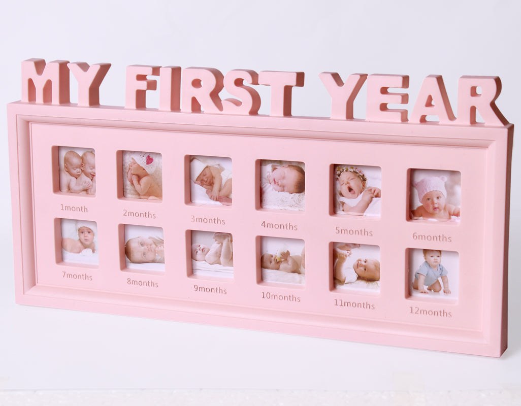 Baby Photo Frame – My First Year Milestone | Belinda Store - view 3