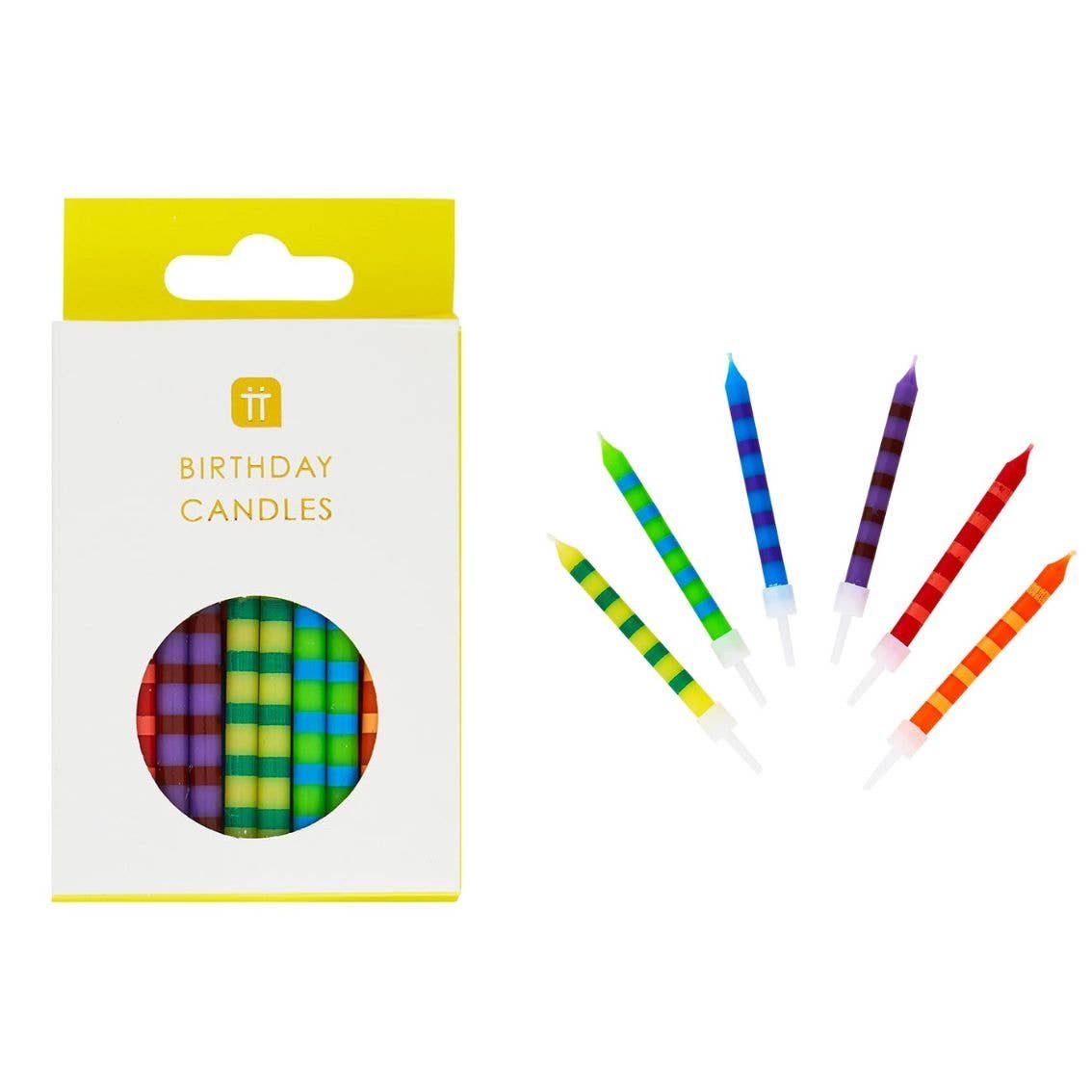 Metallic Party Candles – Birthday | Belinda Store - view 3