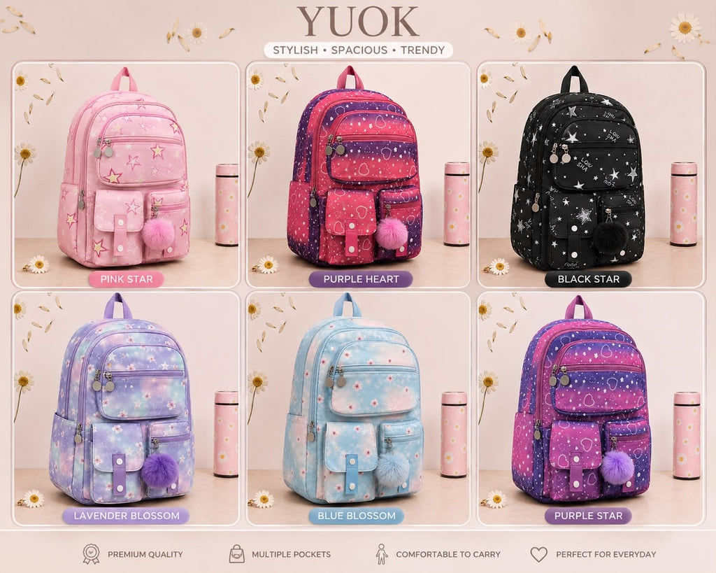 YUOK backpack all 6 colors
