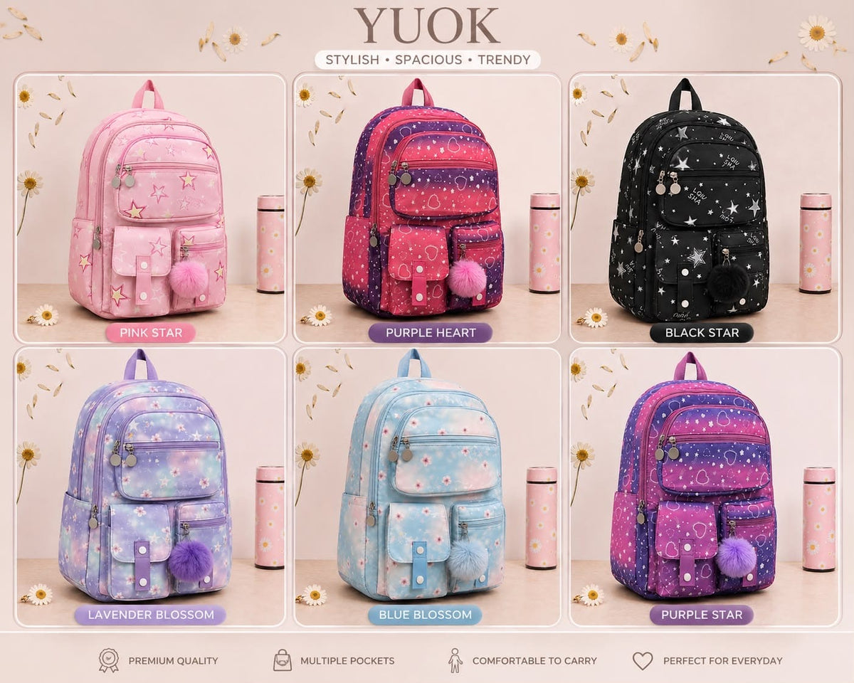 YUOK backpack all 6 colors