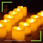 LED Tea Light Candles – Flameless | Belinda Store - view 4